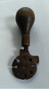 Herramienta Antigua Calibre Bronce Hierro Madera 1