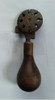 Herramienta Antigua Calibre Bronce Hierro Madera 3