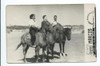 Mar De Ajo Antigua Foto Tarjeta Postal Caballos ~ 1954 0