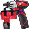 Atornillador A Batería Milwaukee 2 Baterías Litio 12v +bolso 0