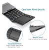 Mouse Y Teclado Bt Portatil C/ Apoyo Celular Ios Android Win 7
