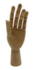 Mão De Madeira Manequim 30cm Hand 0