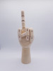Mão De Madeira Manequim 30cm Hand 5