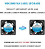 Ventilador Winsinn De 40 Mm 12 V, Impressora 3d Micro Ventil 2