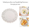 60 Rendada Doilie Toalhas De Papel Sousplat Doily 36,5 Cm 2