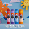Pilas De Pegamento Colorido, 24 Unidades En 6 Paquetes 4 Pilas De Pegamento Colorido, 24 Unidades En 6 Paquetes 4