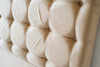 Respaldo Sommier Capitone Cuadrado 190cm Pana Envio Gratis 1