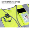 Neiko 7 Bolsillo Chaleco De Seguridad Color Amarillo Neón 2 Neiko 7 Bolsillo Chaleco De Seguridad Color Amarillo Neón 2