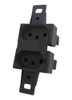 Kit 25pçs Caixa Condulete 3/4pol Pt + Acessórios Pvc 5