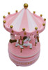 Caixa Musical Carrossel Caixinha Cavalinho Rosa Com Branco 3 Caixa Musical Carrossel Caixinha Cavalinho Rosa Com Branco 3
