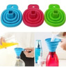 Embudo De Silicona Plegable Multifuncional Cocina 4