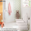 Griferia Lavatorio Ducha Malba Peirano Blanco 3