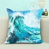 Ofloral Sea Waves Funda Decorativa Para Cojín Ocean Theme Fu 2