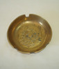Cenicero De Bronce Macizo Con Labrado De Sol Mexicano 2