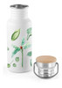 Botella Termica Personalizada Frio/calor Con Tapa De Bambu 0 Botella Termica Personalizada Frio/calor Con Tapa De Bambu 0