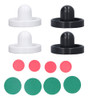 Kit De Discos Air Hockeys, 12 Unidades, 96 Mm, Acessórios De 5 Kit De Discos Air Hockeys, 12 Unidades, 96 Mm, Acessórios De 5