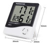 Reloj Con Alarma, Medidor Temperatura, Humedad 2