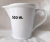 Jarra Cerámica Blanca 500 Ml 0