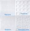 Revestimento 3d Pvc Forrorama 50cmx50cm Capri 32 Placas 7