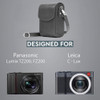 Funda Para Panasonic Lumix Dc-zs200 Y Mas Megagear Gris 4