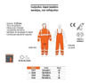 Equipo De Lluvia Impermeable Reflectivo Truper Tra-nar 5