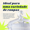 Cabide De Acrilico Cabides Atacado Kit Com 100 Unidades 4
