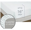 Sábana Bajera Ajustable Luxury Queen De Microfibra Cepillada 4