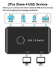 Ablewe Switch 3.0 Conmutador, Switch Para Impresoras 2