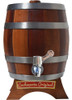 Barril Vertical De Jatobá 2 Litros Com Torneira Luxo 0
