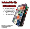 Kit Poker Profissional Lata 100 Fichas Numeradas Completo 3