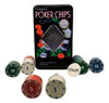 Kit Poker Profissional Lata 100 Fichas Numeradas Completo 4