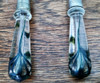Par De Piezas De Servir En Metal Plateado Wmf Alemanas. M 3