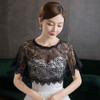 Xale Feminino De Casamento, Capa De Bolero, Renda Preta 7