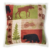 Carstens Patchwork Lodge Felpa Juego De Cama Reina Multicolo 3