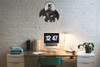 Goodtime Batman Reloj De Pared, Batman Alas Oscilantes, Relo 4