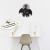 Goodtime Batman Reloj De Pared, Batman Alas Oscilantes, Relo 5