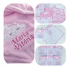 Kit Manta 3 Fraldas 70x70 3 Panos 35x35 Nome E Arte 0