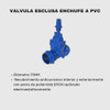Valvula Esclusa Tipo Enchufe A Pvc Dn 75 2