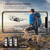 Tenssenx Drone Gps Plegable Con Cámara 4k Uhd Para 3