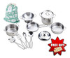 Feroxo Play Pots And Sartenes Juguetes Para Niños, Juego De 2