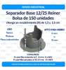 Separador Base12/25 Plástico Reiner Hormigón X 1500 Un 1