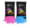 Polvo Holi Color, 1 Lb De Polvo De Color Rosa Y 1 Lb De Colo 0