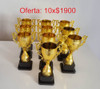 Copa Trofeo Con Asas De 17cm Oferta X10 Unidades 1