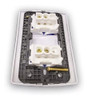 Plaqueta Armada C/ 2 Interruptores Unipolares Sica 1