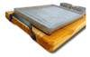 Plancha Térmica Grill Aluminio C/base De Madera Y Dips 8.5cm 3
