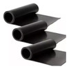Lençol De Borracha 4mm X 1mt X 1mt Manta Preto 3