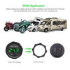 Mictuning Coche Dc 12v Voltímetro Led Digital Verde Pantalla 5