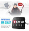 Saker Kit Plegable De Remoción De Nieve Y Rascador De Hielo- 2