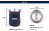 Kit Matero Bremen Termo 1,2 Lts + Mate Térmico + Bombilla 5