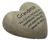 The Gerson Companies Heart Shaped Memorial Stone (abuela) 1